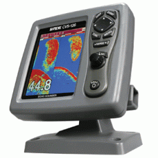 Sitex CVS-126 5.7" Color TFT LCD Fishfinder Echo Sounder with B744V-CX Bronze Thru Hull with Speed & Temp. with HSB FB